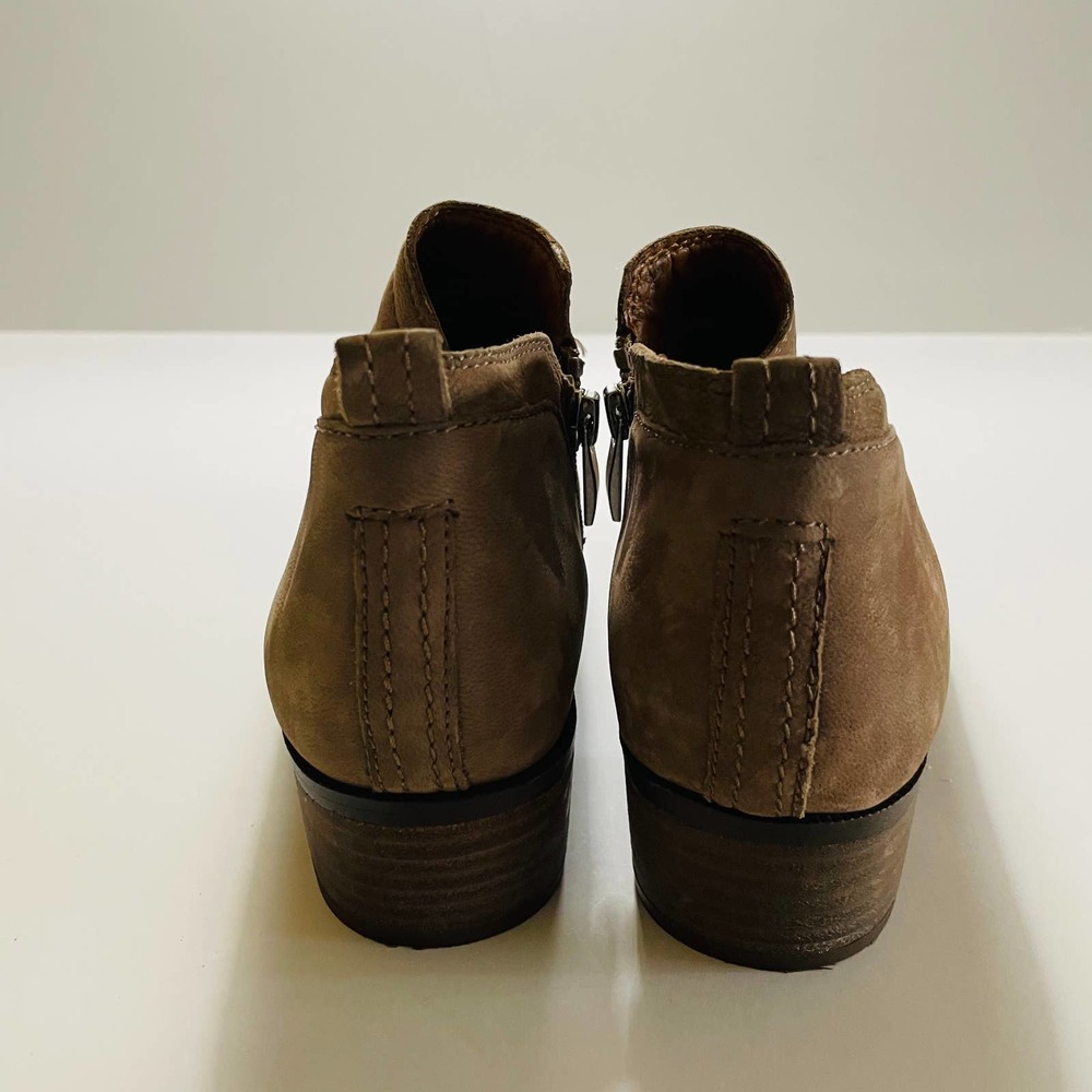 Franco Sarto Laslo Leather Ankle Chelsea Booties - Picture 5 of 9